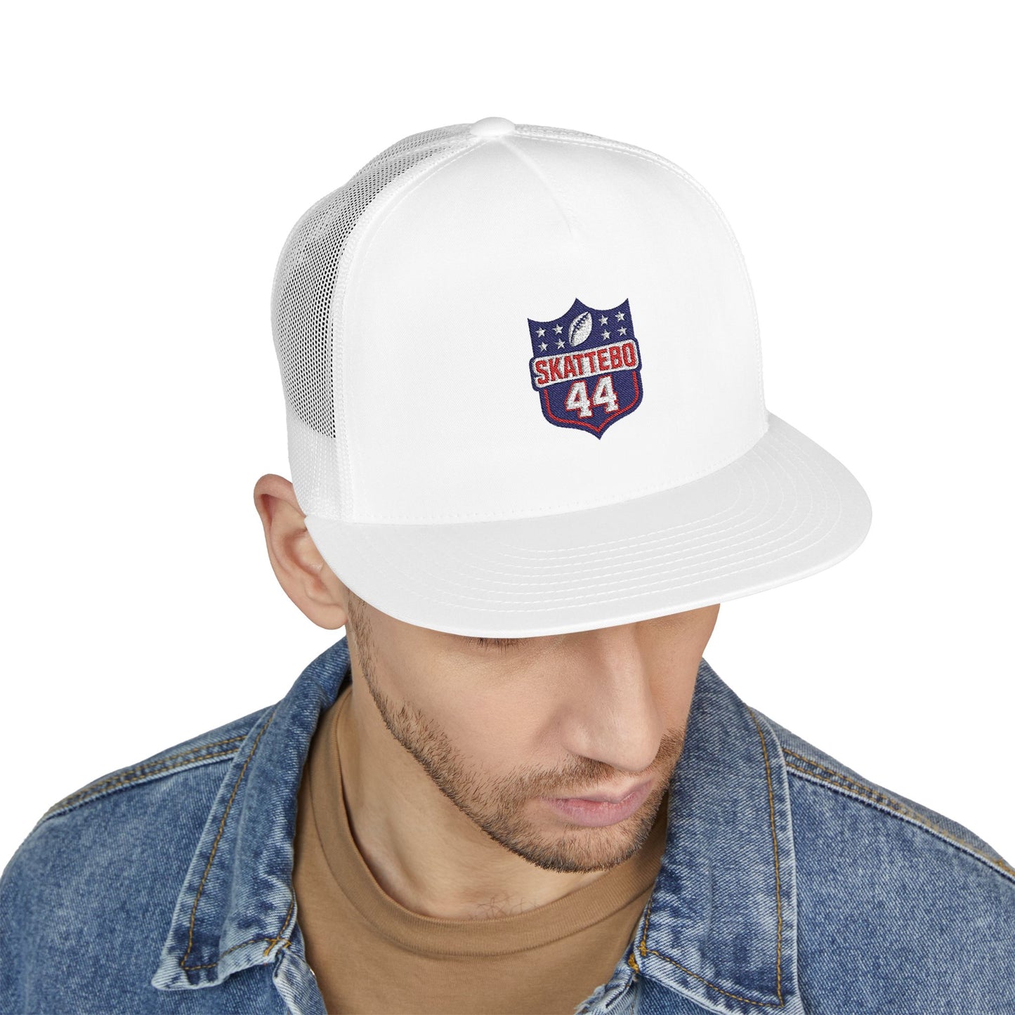 Skattebo Embroidered Logo Trucker Hat