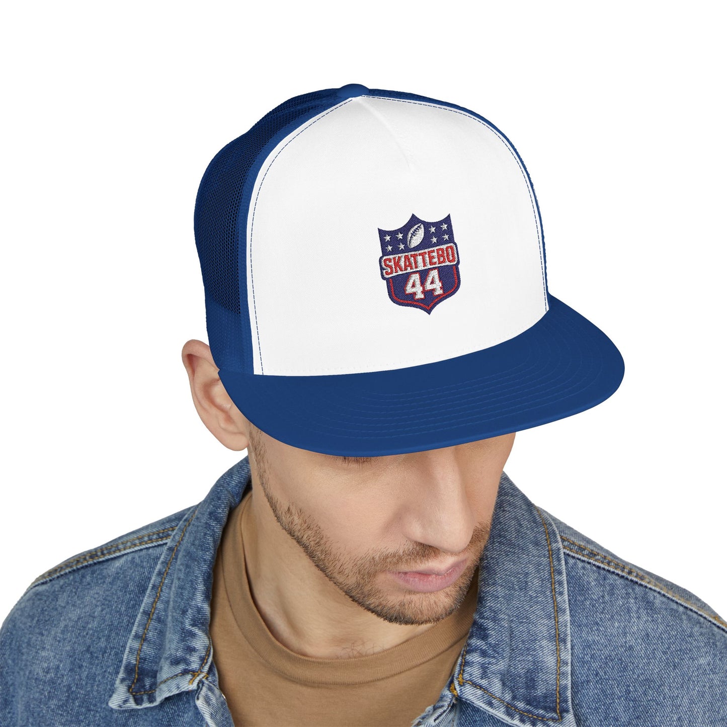 Skattebo Embroidered Logo Trucker Hat